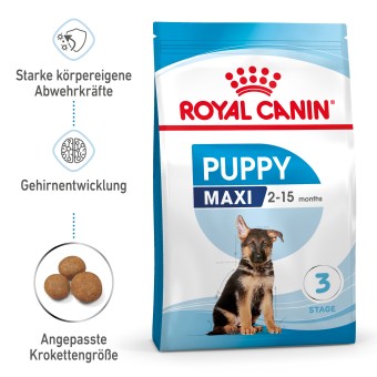 ROYAL CANIN MAXI Puppy Trockenfutter für Welpen großer Rassen 