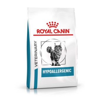 ROYAL CANIN Veterinary HYPOALLERGENIC Trockenfutter für Katzen 4,5 kg 