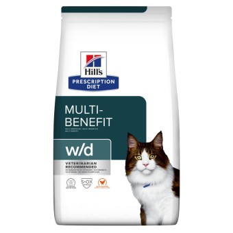 Hills Feline w/d Multi-Benefit Huhn Trockenfutter 