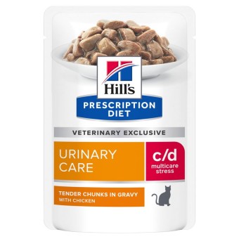 Hill's PRESCRIPTION DIET c/d Multicare Stress Katzenfutter mit Huhn 