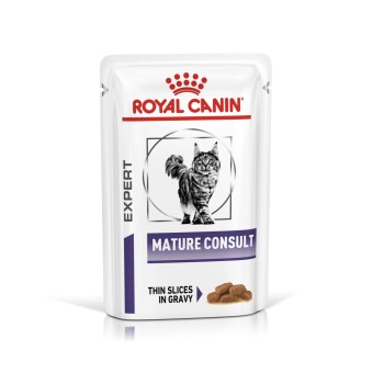 Royal Canin Mature Consult Nassfutter für Katzen 12 x 85 g 