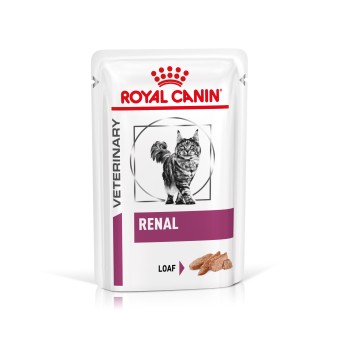 ROYAL CANIN Veterinary RENAL Mousse Nassfutter für Katzen 12 x 85 g 