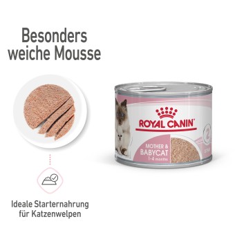 Royal Canin Mother & Babycat Mousse 12x195g 