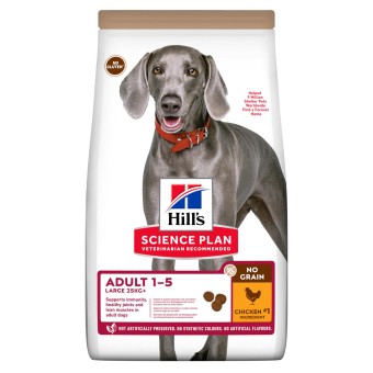 Hills Science Plan No Grain Large Breed Adult Hundefutter 