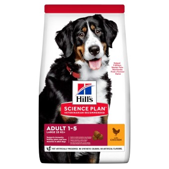 Hills Science Plan Large Breed Adult Hundefutter mit Huhn 18kg