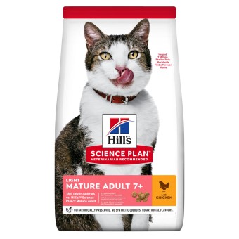 Hills Science Plan Light Mature 7+ Adult Katzenfutter 