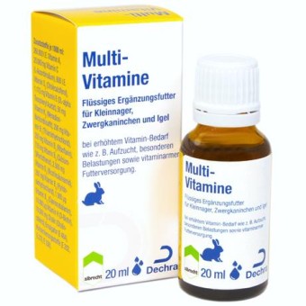 Multi-Vitamine für Kleinnager 