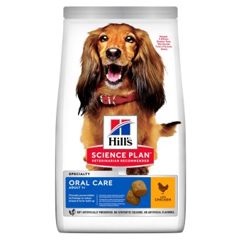 Hills Science Plan Oral Care Adult Hundefutter mit Huhn 
