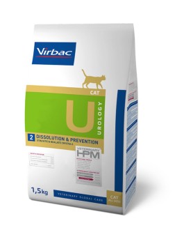 Virbac Veterinary HPM Cat Urology 2 Dissolution & Prevention 3 kg