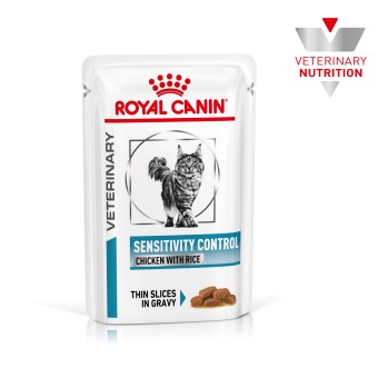 Royal Canin Sensitivity Control Huhn mit Reis Nassfutter Katze 12 x 85 g 