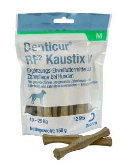 Denticur RF2 Kaustix M - 12 Stix für Hunde von 10 bis 25 kg