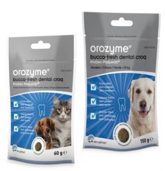 Orozyme Bucco-Fresh Dental Croq 150 g Packung (Für Hunde)