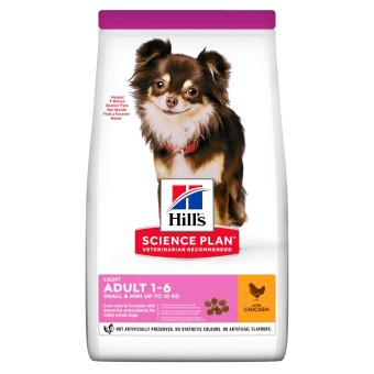 Hill's Science Plan Canine Light Small & Mini Adult Hundefutter mit Huhn 