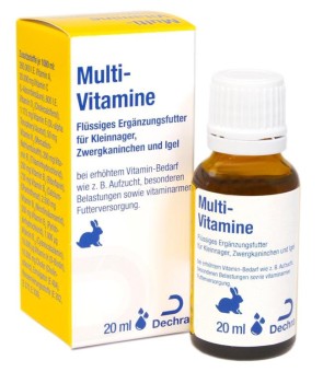 Multi-Vitamine für Kleinnager 