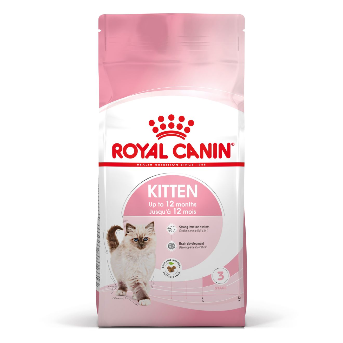 ROYAL CANIN KITTEN Trockenfutter für Kätzchen bis zum 12. Monat 