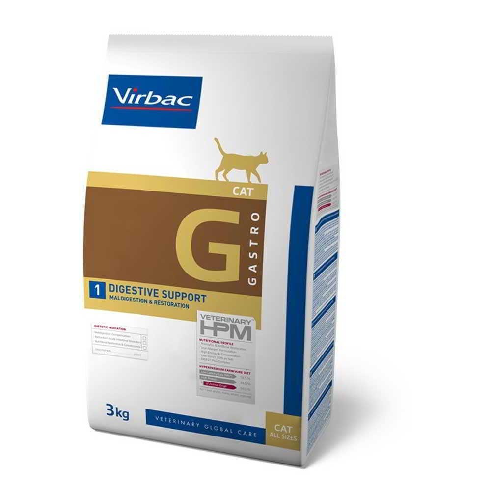 Virbac Veterinary HPM Cat Gastro 1 Digestive Support 3 kg