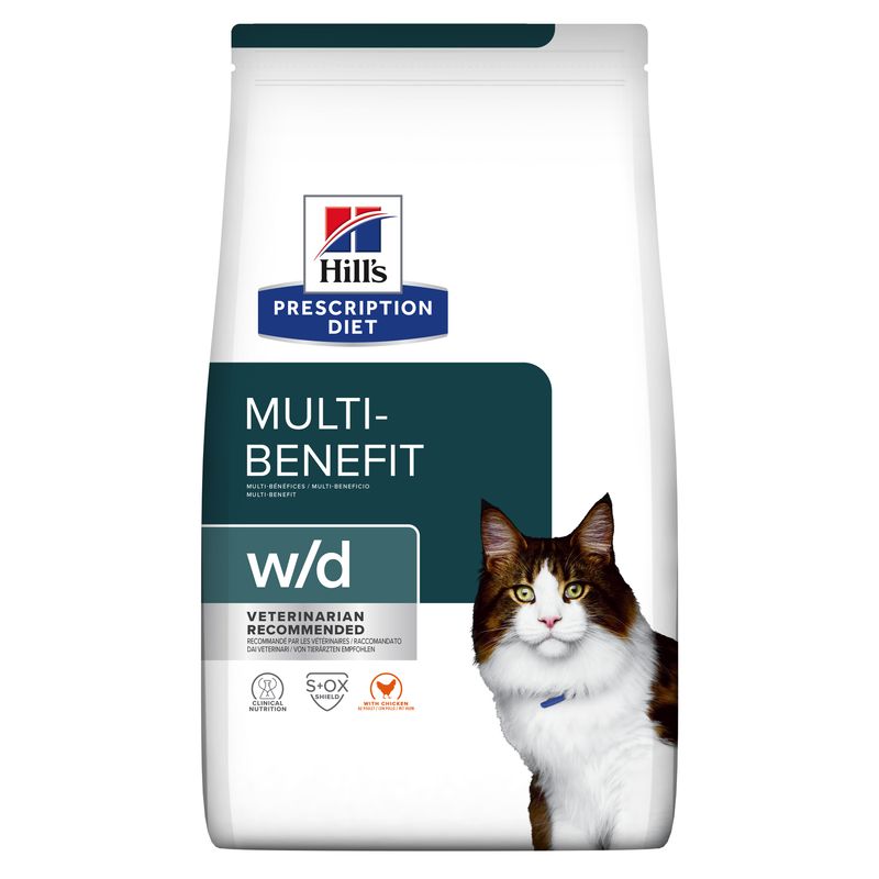 Hills Feline w/d Multi-Benefit Huhn 1,5 kg (Katze)