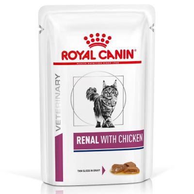 Royal Canin Renal Huhn Feine Stückchen in Soße - Frischebeutel 