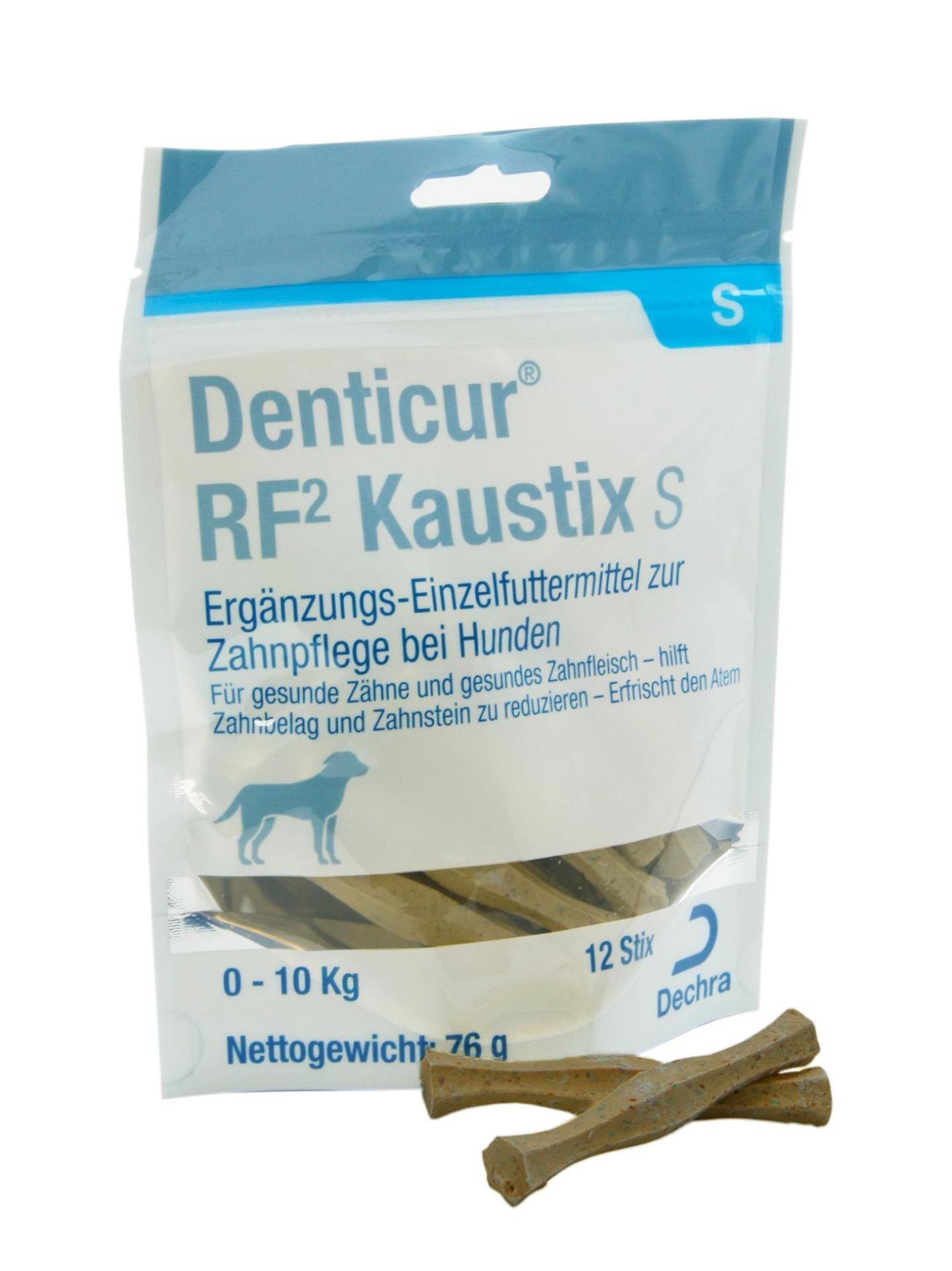 Denticur RF2 Kaustix S - 12 Stix für Hunde bis 10 kg
