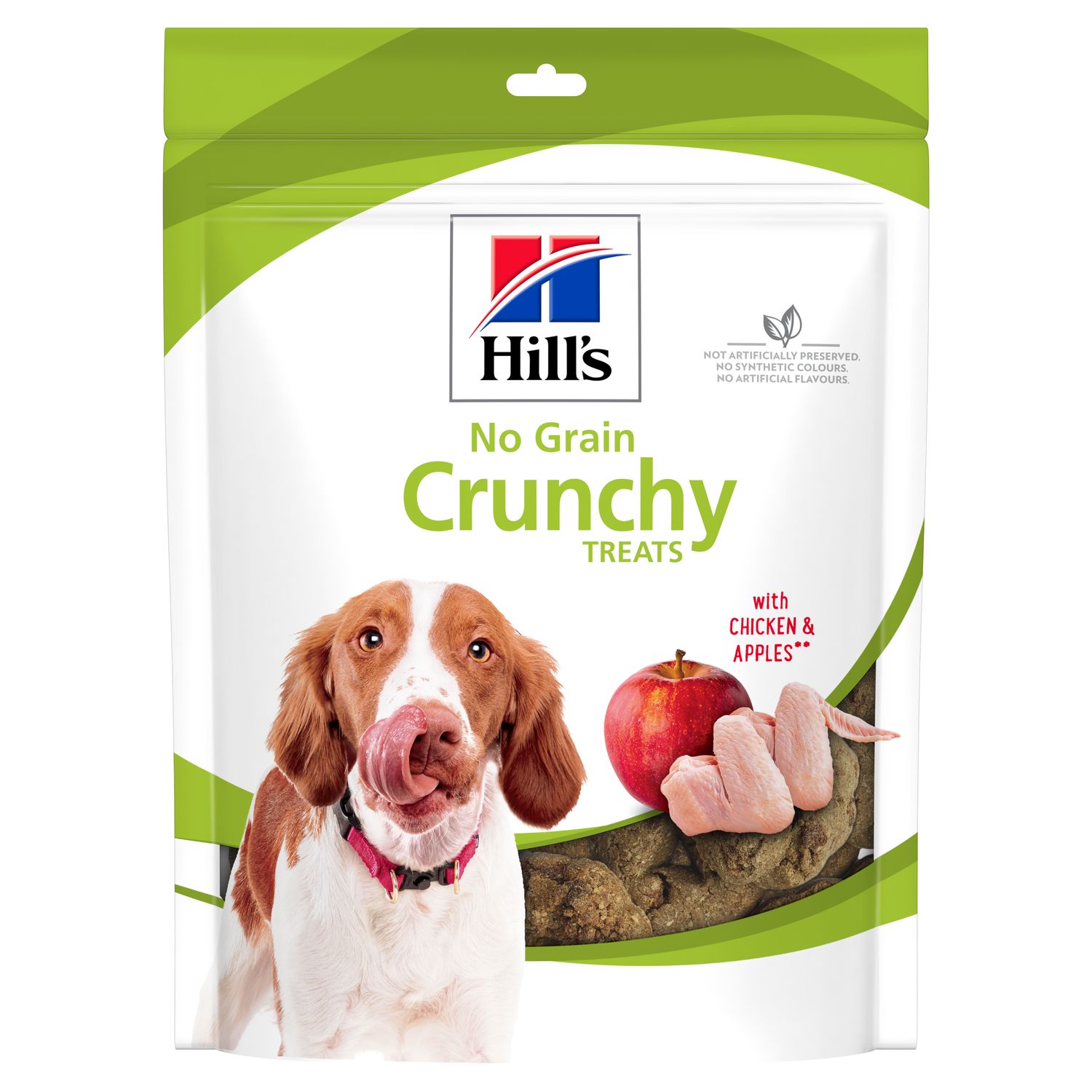 Hills Canine No Grain Crunchy Hundesnacks mit Huhn & Äpfeln 
