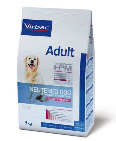 Virbac Veterinary HPM Adult Neutered Dog Large & Medium 12 kg