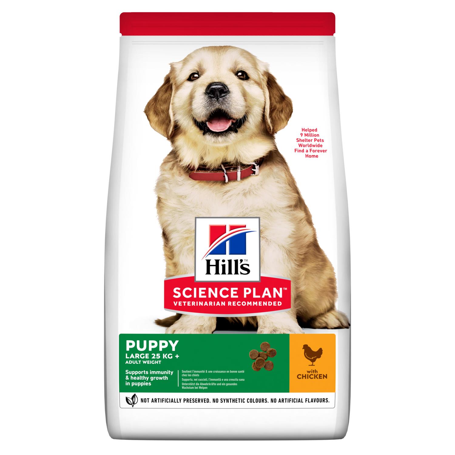 Hills Science Plan Large Breed Welpenfutter mit Huhn 